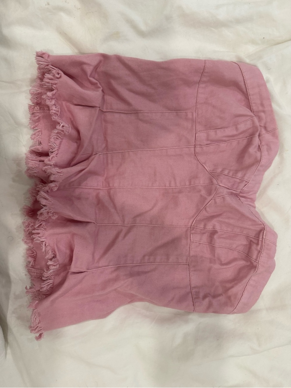 Free people pink corset top